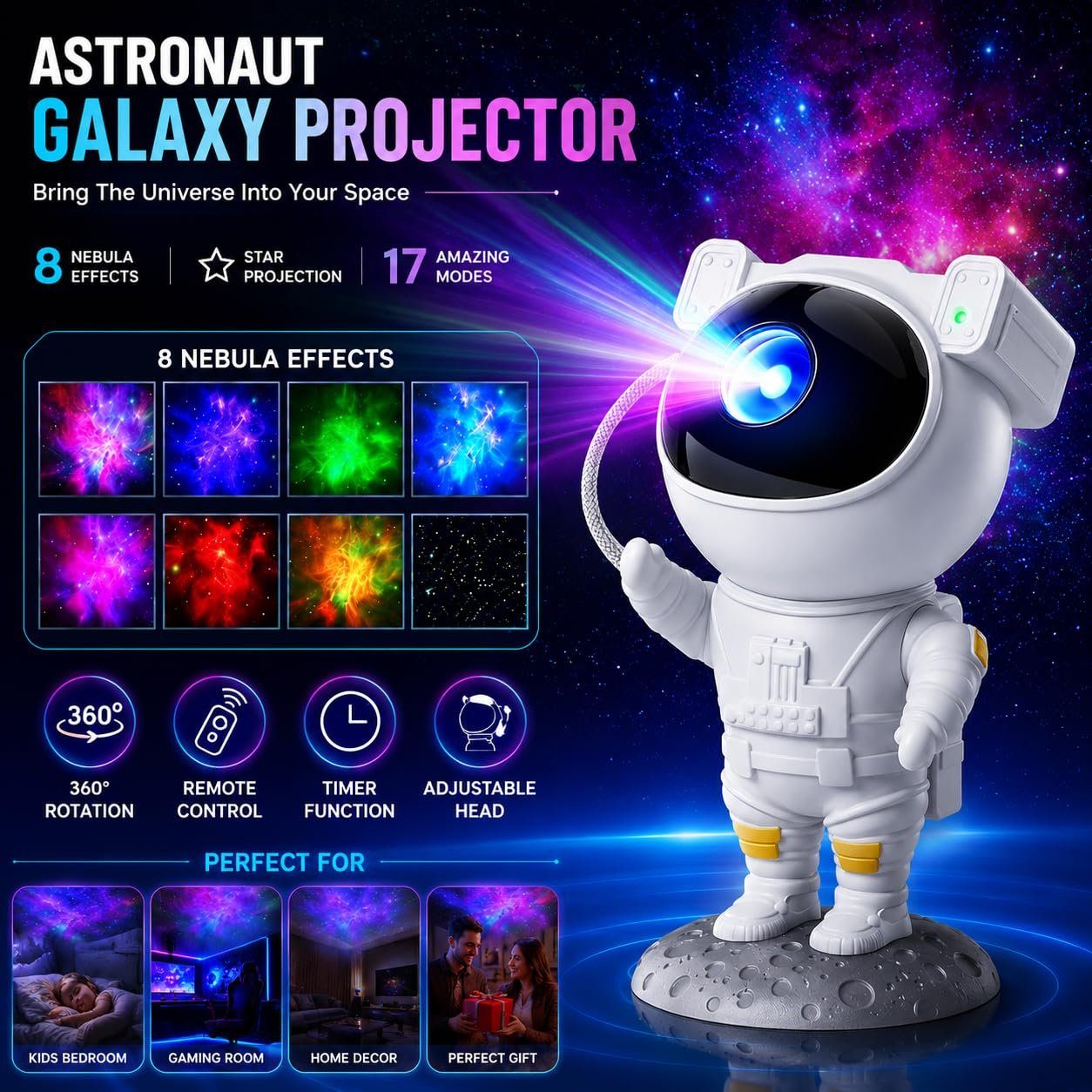 ASTRONAUT NIGHT LIGHT