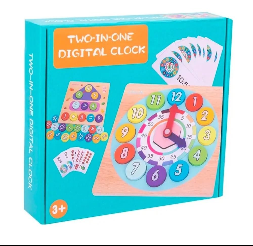 2-in-1 Learning Clock